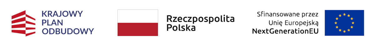 Logotypy: KPO, RP, Next Generation UE