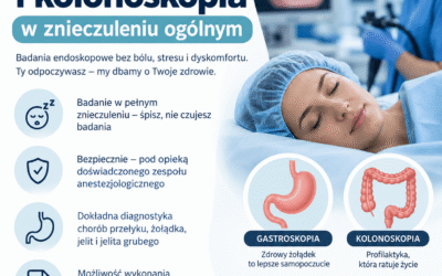 Gastroskopia i kolonoskopia w znieczuleniu ogólnym