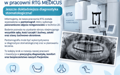 Pantomograf w pracowni RTG Medicus